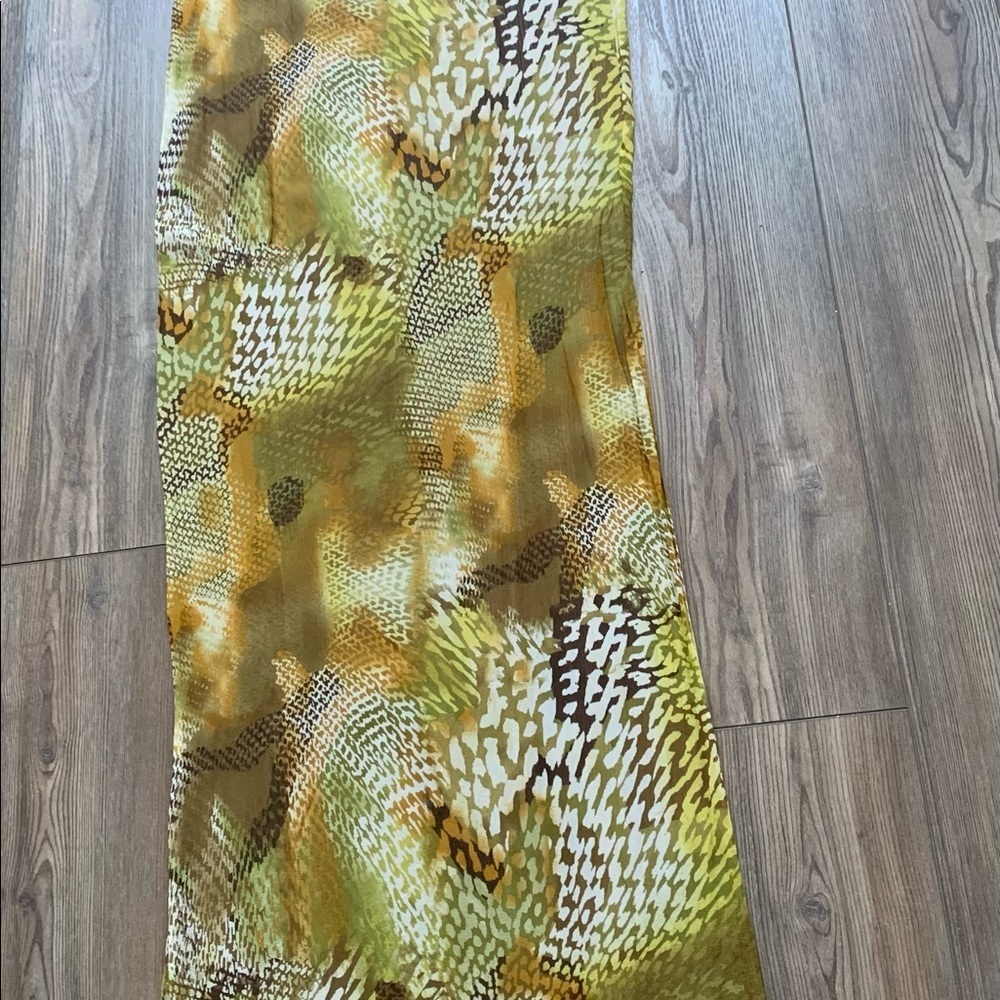 Chic Animal Print Sheer Scarf - Picture 3 of 5
